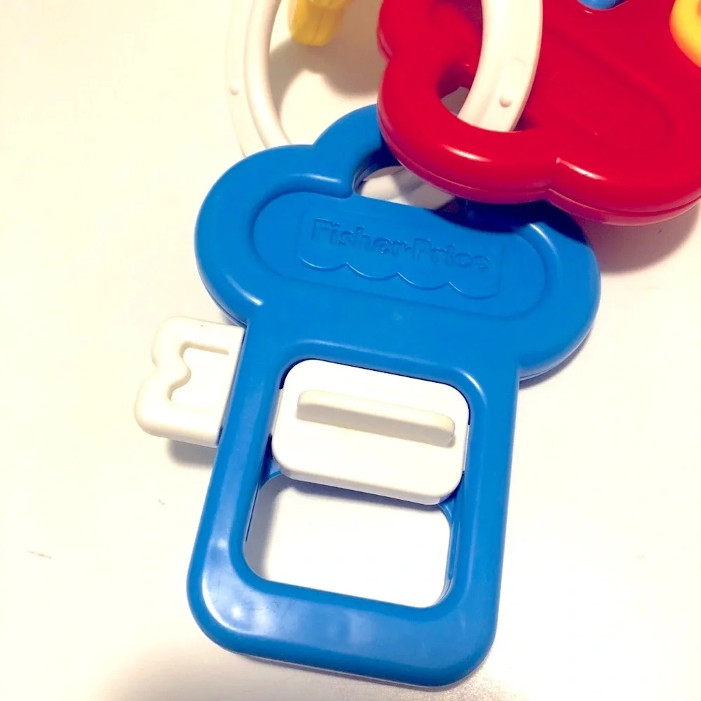 Vintage Fisher-Price Bright Learning Activity Keys